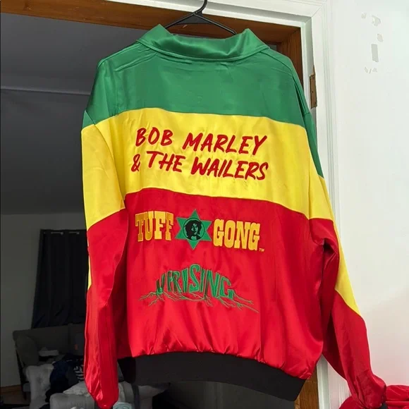 Bob Marley & The Wailers Uprising Tuff Gong Jacket XL - Picture 1 of 4